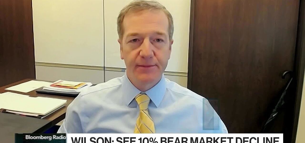 Morgan Stanley’s Wilson Sees 20% Downside on Some Stocks