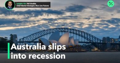 Australia’s economy contracted enough to place the country into a recession