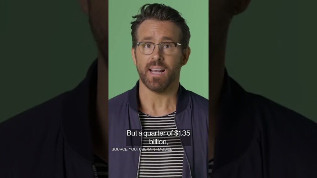 Ryan Reynolds to make a mint off selling Mint Mobile to T-Mobile