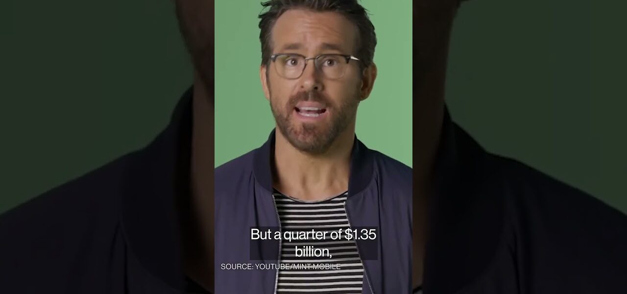 Ryan Reynolds to make a mint off selling Mint Mobile to T-Mobile