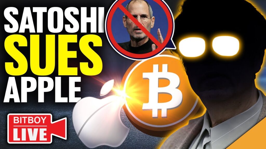 Satoshi Nakamoto SUES APPLE? (A.I.’s TOP Pick)