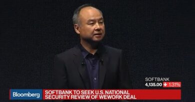 SoftBank Wants U.S. to Review it’s Bailout of WeWork