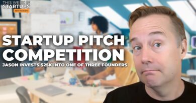 Startup pitch competition: Jason invests K | E1714