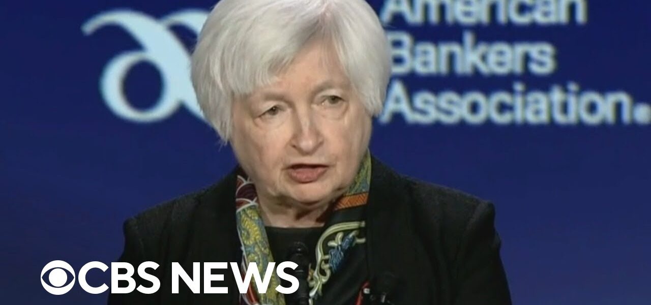 Treasury Secretary Yellen tries to ease concerns over banking system