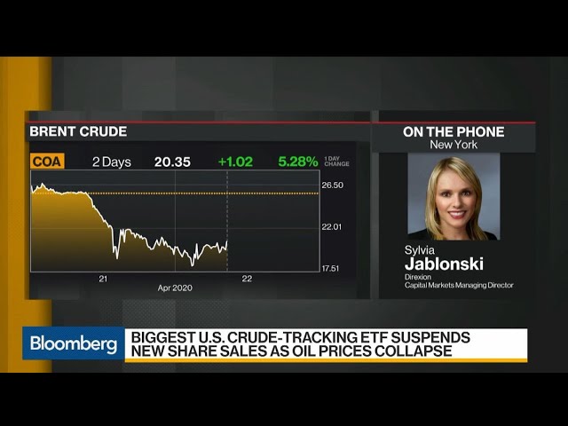 Biggest U.S. Crude-Tracking ETF Suspends New Share Sales as Oil Prices Collapse