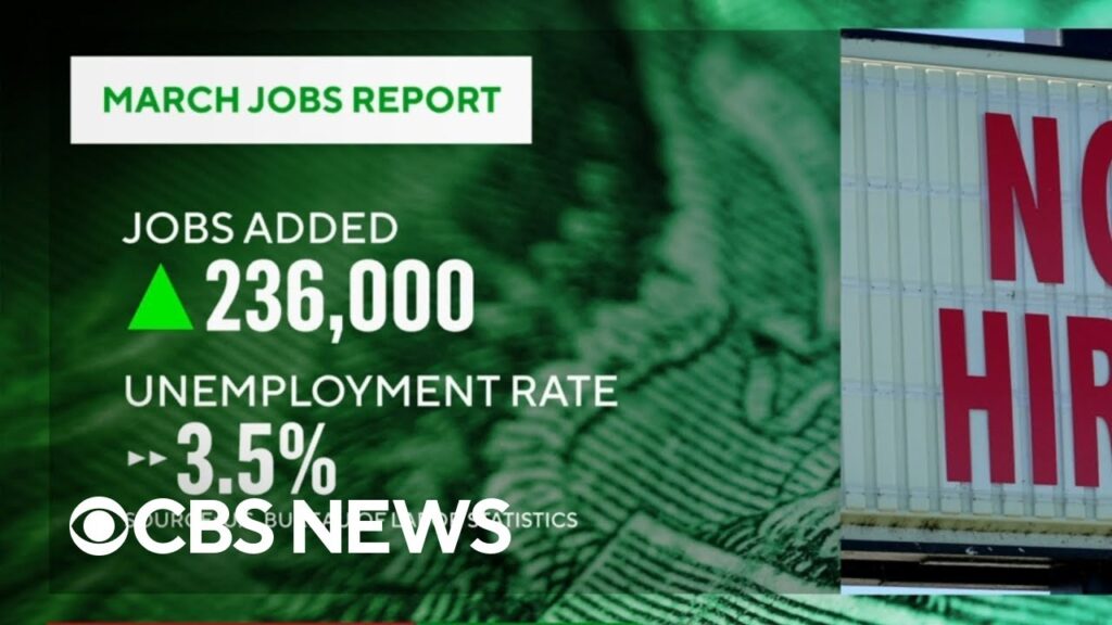 U.S. economy adds 236,000 jobs, unemployment rate falls to 3.5%