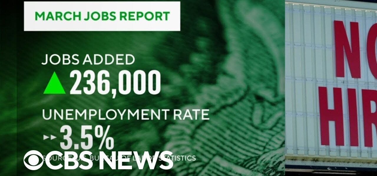 U.S. economy adds 236,000 jobs, unemployment rate falls to 3.5%