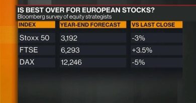 UBS's Nelson Sees `Modest Downside' for European Stocks