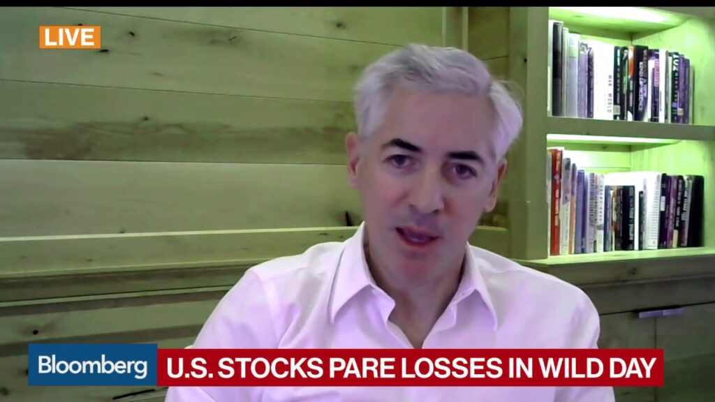 Virus Outbreak: Ackman Says Shutdown Country for 30 Days