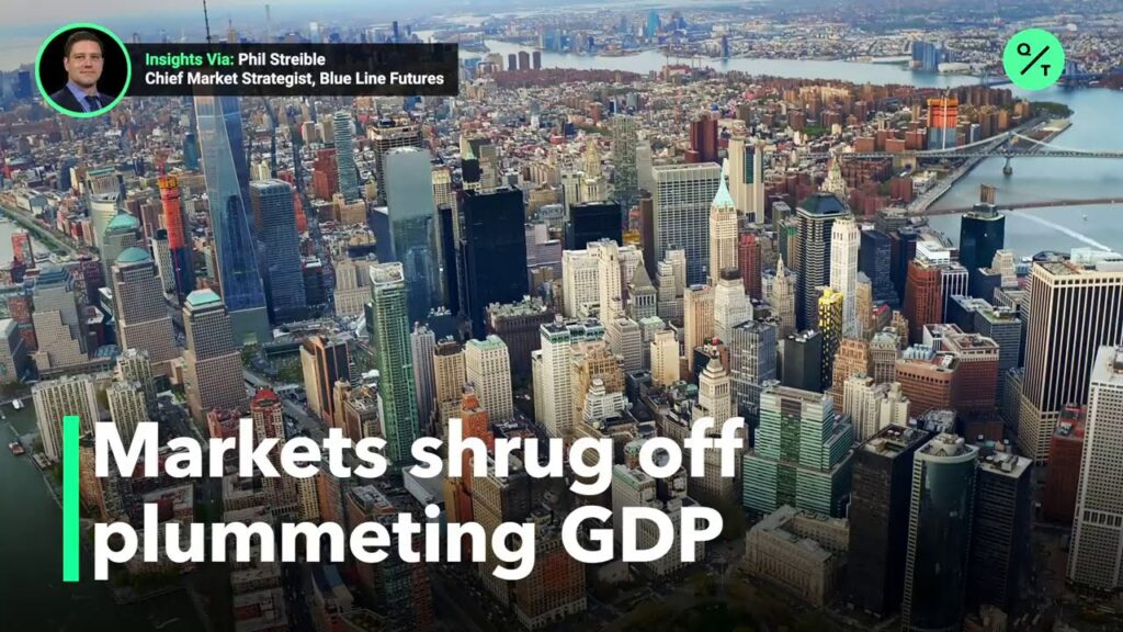 Why are U.S. equities rising even with declining GDP?