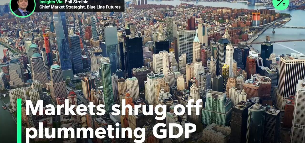 Why are U.S. equities rising even with declining GDP?