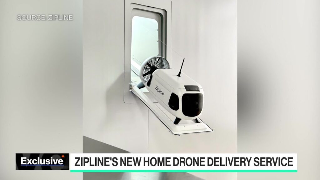 Zipline’s New Drone Delivery System