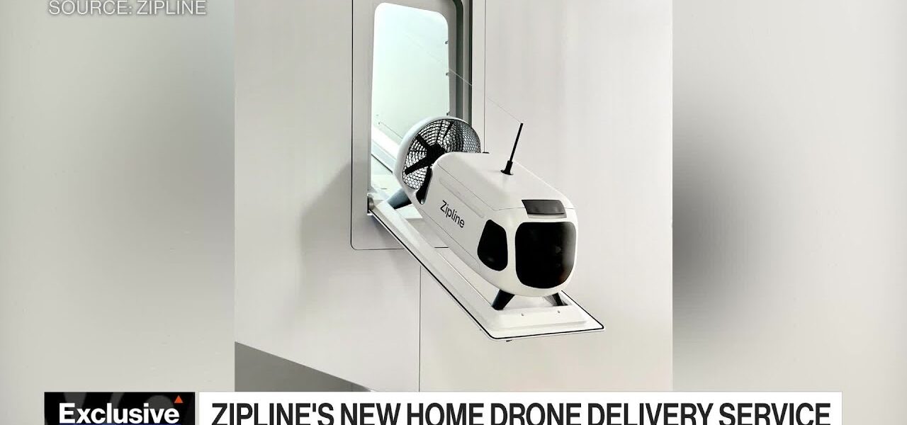 Zipline’s New Drone Delivery System