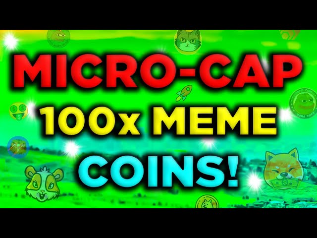 7 MICRO-CAP ALTCOINS!!! 100x crypto meme tokens (pre-PUMP)!