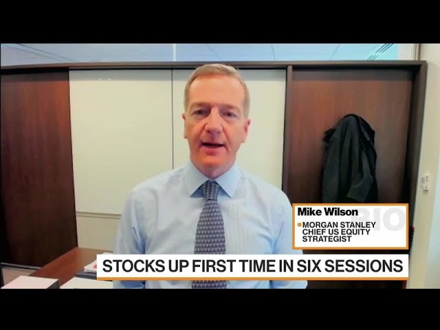 Bear Market Isn’t Over, Morgan Stanley’s Wilson Says