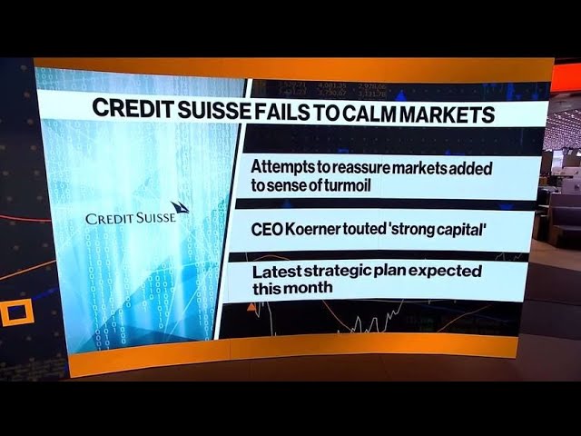 Credit Suisse CEO Says Bank Will Rise ‘Like a Phoenix’