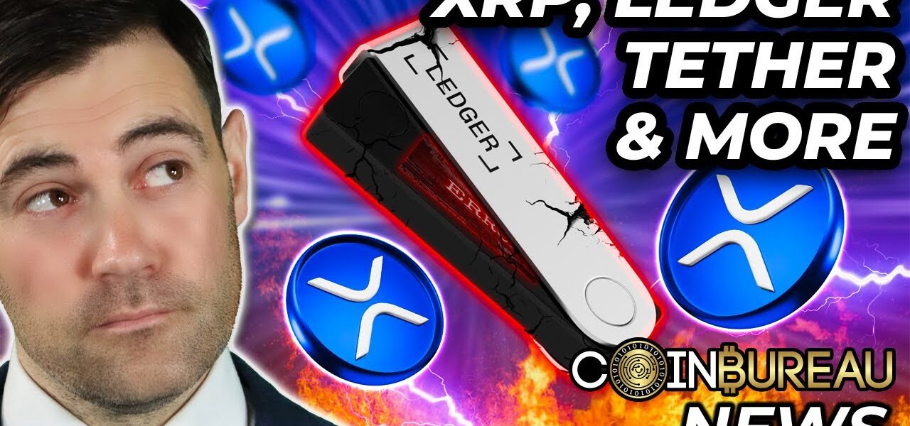 Crypto News: Ledger, Tether’s BTC, XRP, RNDR, INJ & MORE!