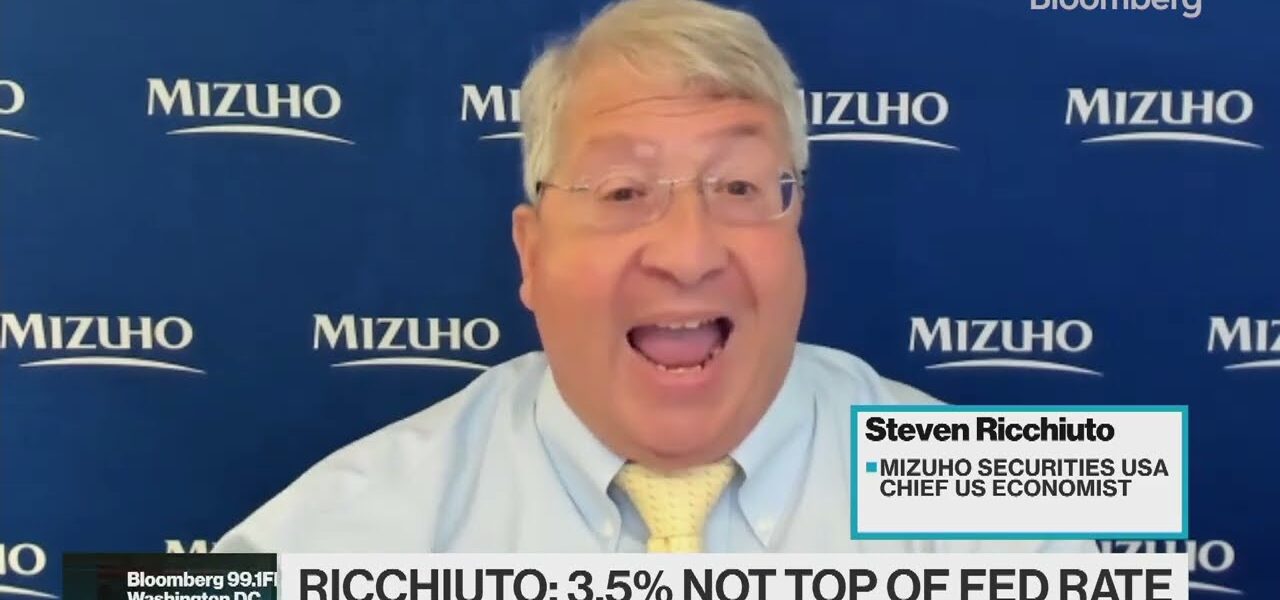 Fed To Get To Inflation Target In ’24: Mizuho Securities’ Steven Ricchiuto