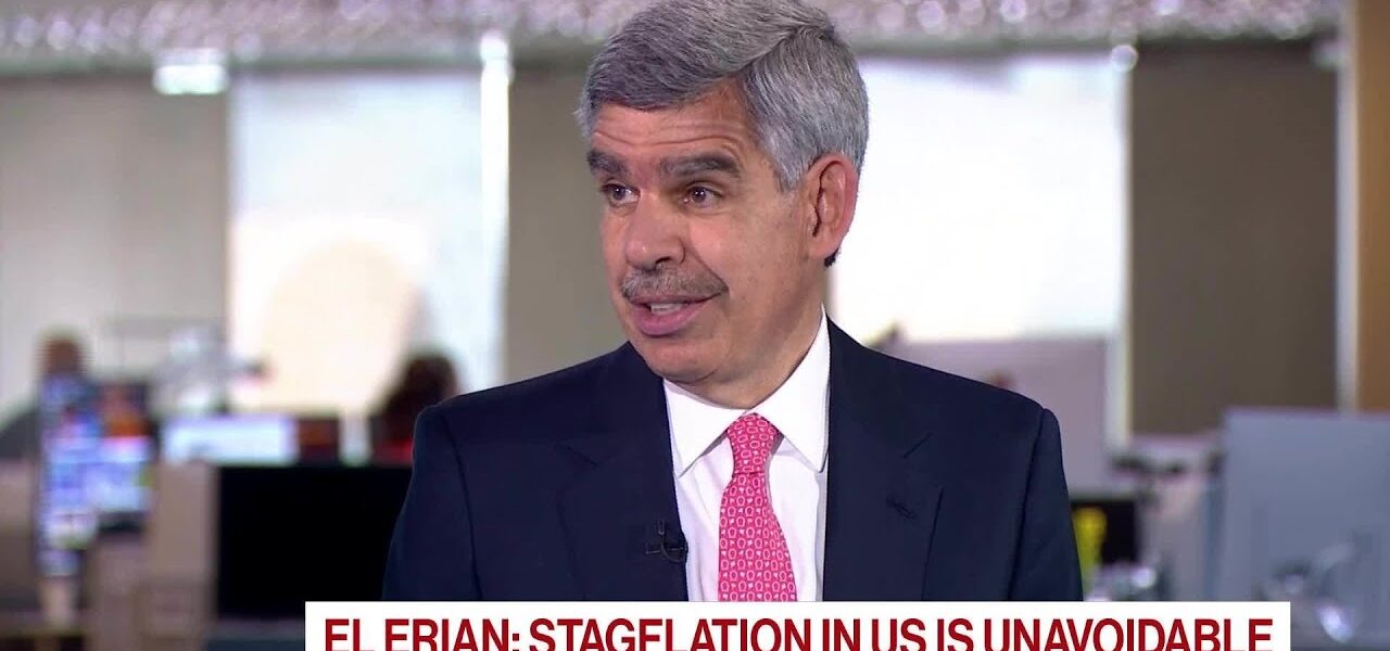 El-Erian Says US Stagflation Is ‘Unavoidable’