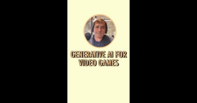 Generative AI for video games