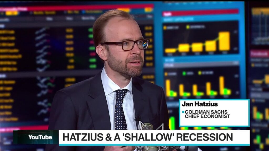 Goldman’s Hatzius: US Recession Likely to Be Shallow