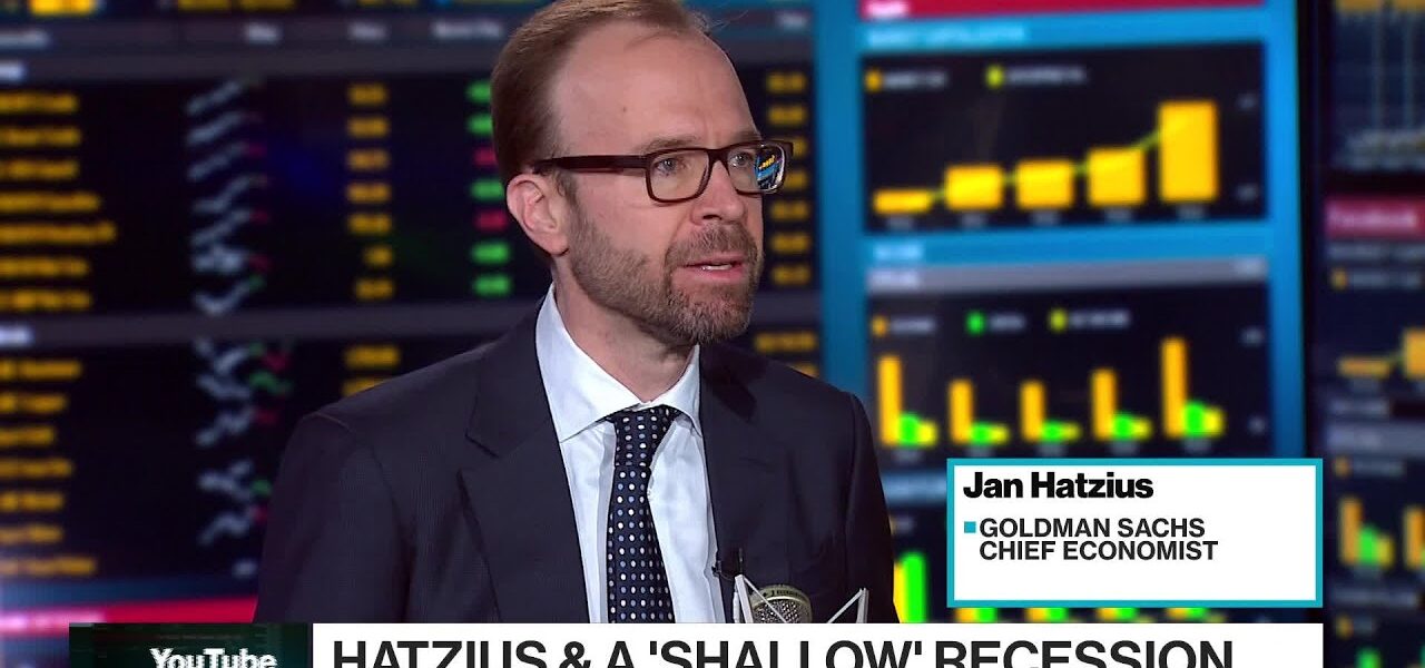 Goldman’s Hatzius: US Recession Likely to Be Shallow