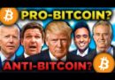 Which 2024 US Presidential Candidates are PRO-BITCOIN? (TRUMP vs DESANTIS)