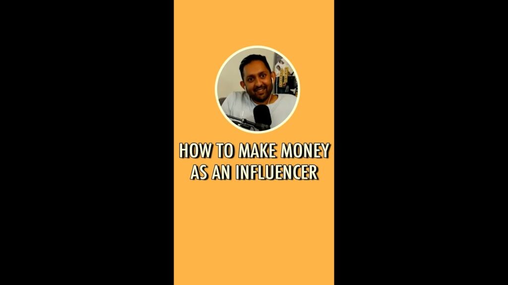 How to make money as an influencer