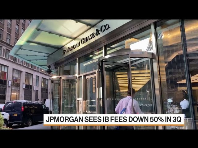 JPM Investment-Banking Fees Could Fall 50% This Quarter