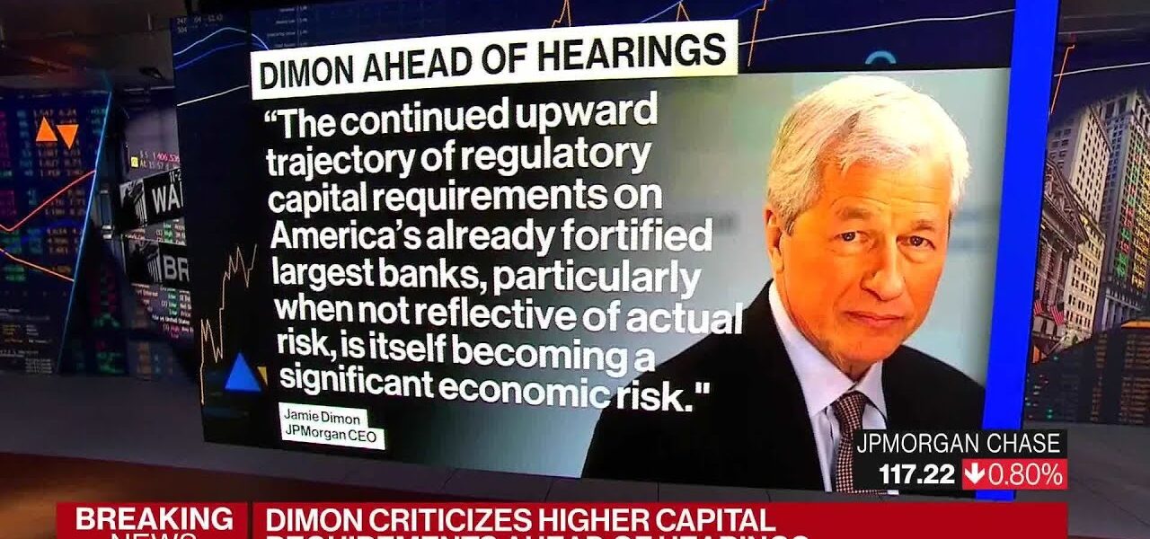 JPM’s Dimon: Higher Capital Requirements Are ‘Bad for America’