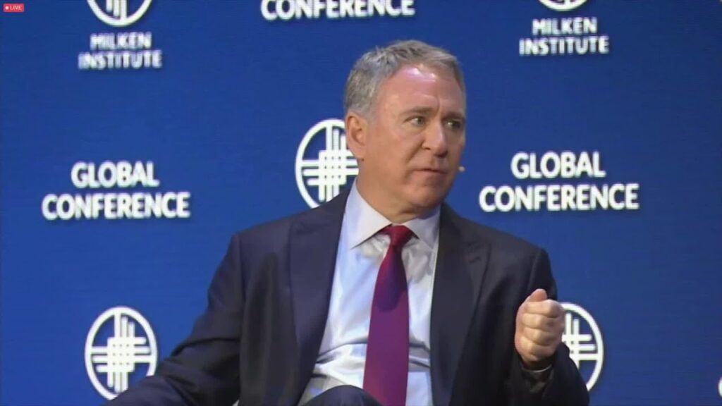 Ken Griffin Says 4% Inflation Needed to Avoid Recession