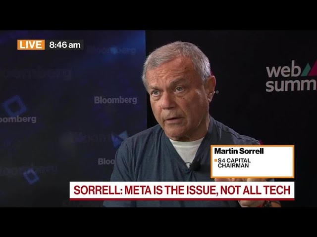 ‘Meta Is the Issue’ in Tech Advertising, Says S4’s Sorrell