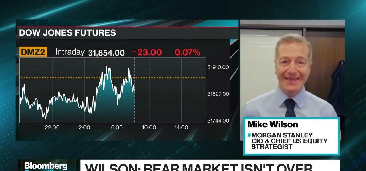 Mike Wilson Sees End to the bear market