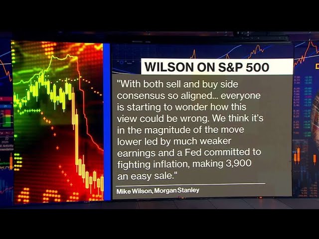 Morgan Stanley’s Wilson: Sell S&P 500 at 3,900