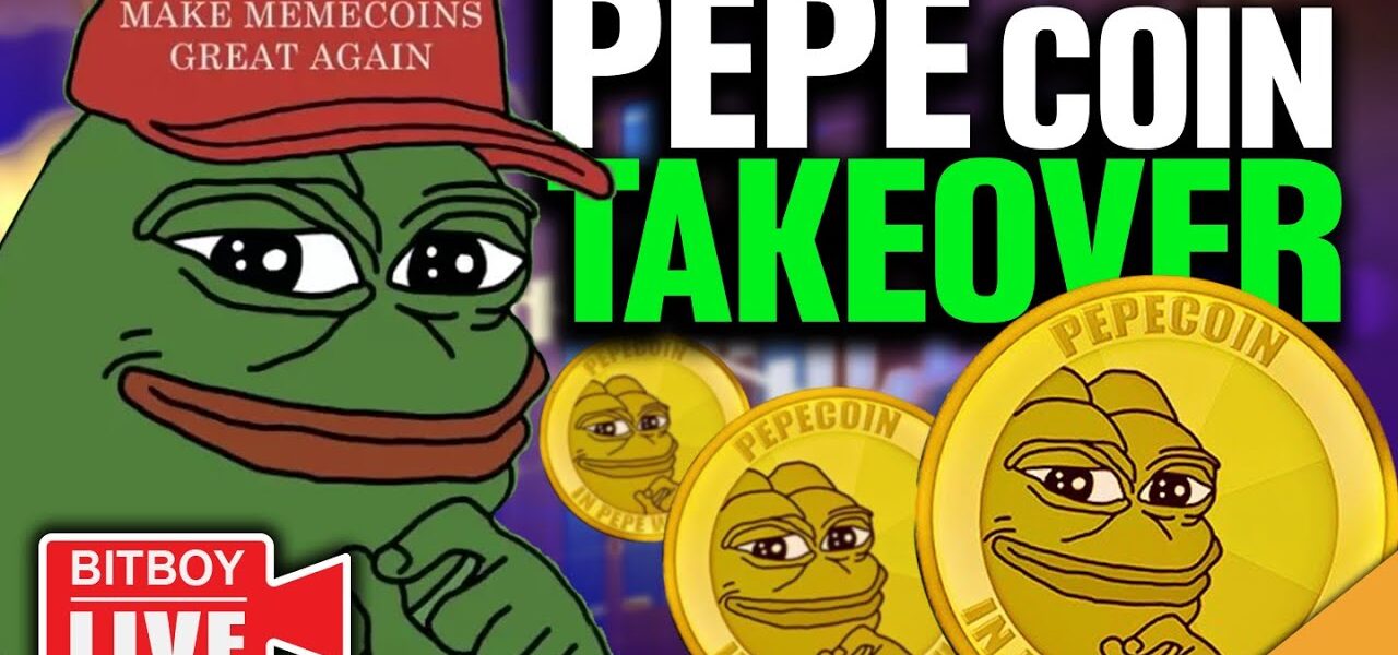 Pepe Crypto TAKEOVER! (Bitcoin Whales BUYING SPREE)