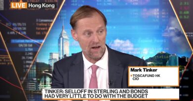 Selloff in Pound, Bonds Had Little to Do With Budget: Tinker