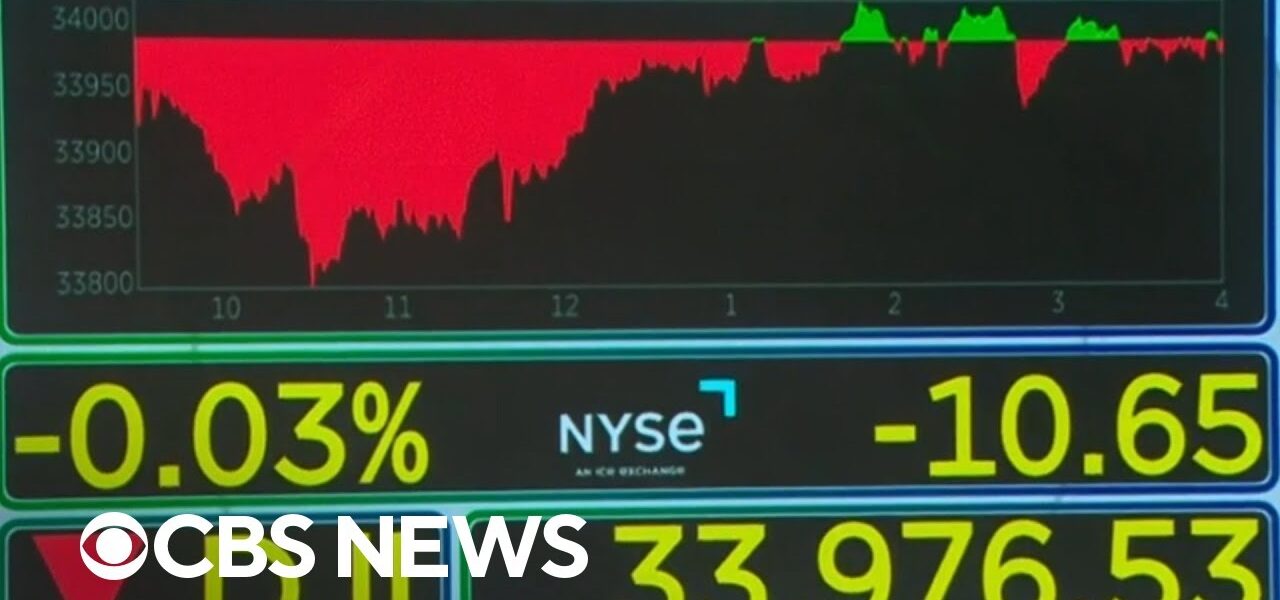 Stock market closes flat after release of key earnings reports