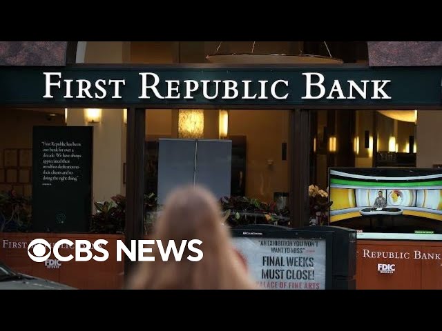 Stocks fall as First Republic Bank shares plummet