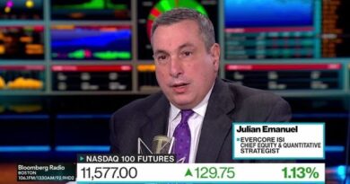 Tech Won't Prop Up Market as It Has: Evercore's Emanuel