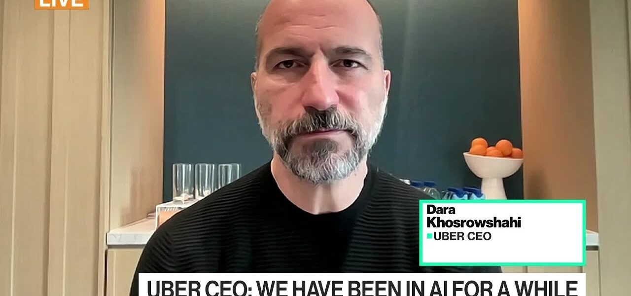 Uber’s Khosrowshahi on Strong Ride Demand, AII