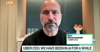 Uber’s Khosrowshahi on Strong Ride Demand, AII