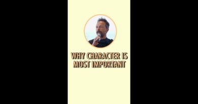 Why character is most important