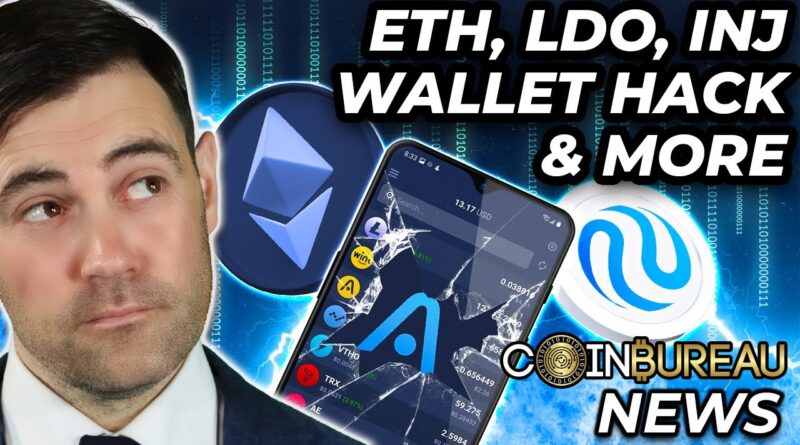 Crypto News: Ethereum Worries, Atomic Wallet Hack, INJ, LDO, & MORE!!