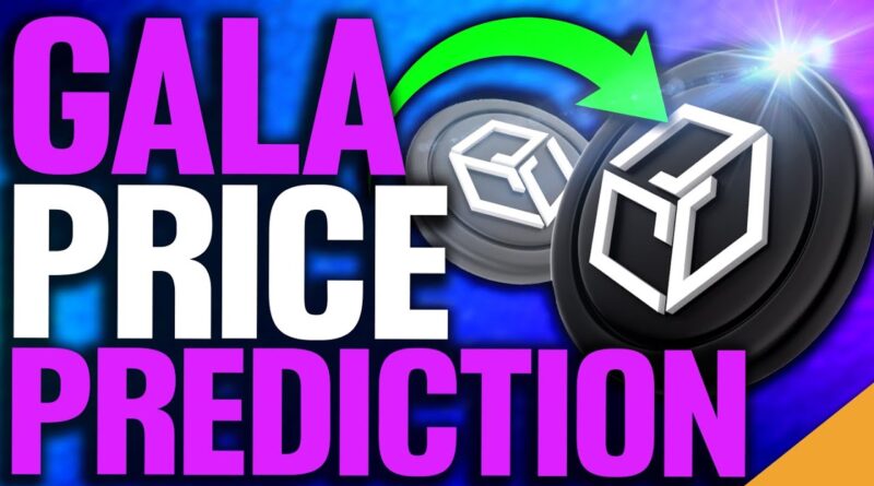 Crypto’s BEST Gaming Project? (Gala Price Prediction)