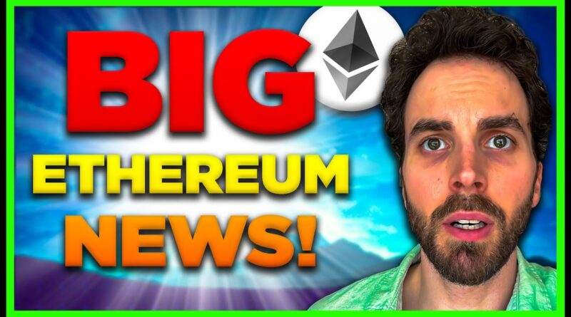 Ethereum News: Something BIG Is Happening with Crypto…