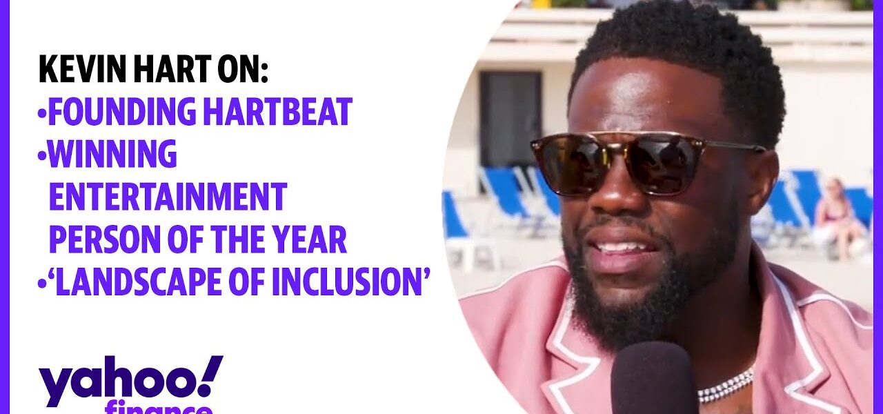 Kevin Hart talks winning Entertainment Person of the Year, Hartbeat, and 'landscape of inclusion'