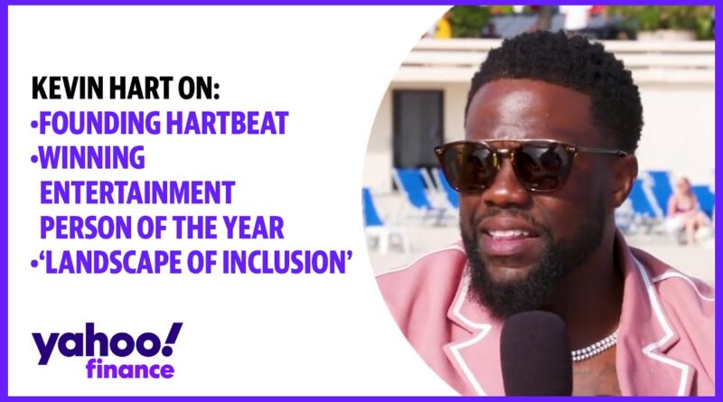 Kevin Hart talks winning Entertainment Person of the Year, Hartbeat, and 'landscape of inclusion'