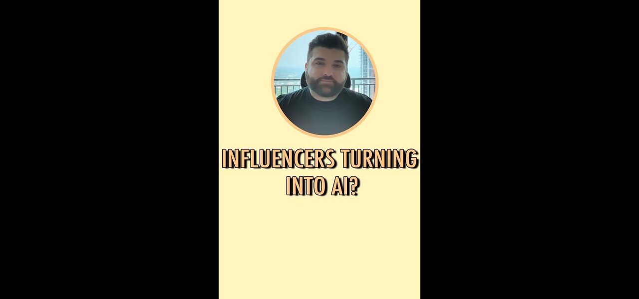 Influencers turning into AI?