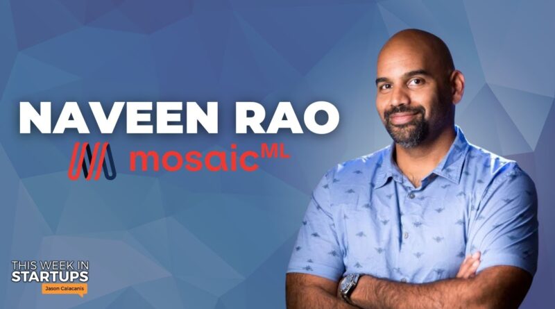 How open-source & distributed models can win AI with MosaicML’s Naveen Rao | E1754