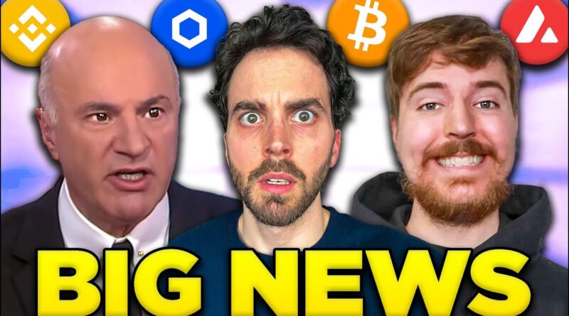 IT GOT WORSE… Binance Halts Withdrawals, Kevin O’Leary Crypto, Chainlink News, & MORE!